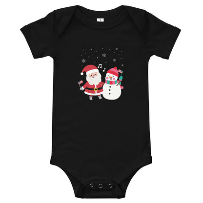 Christmas Patriot Baby Onesie